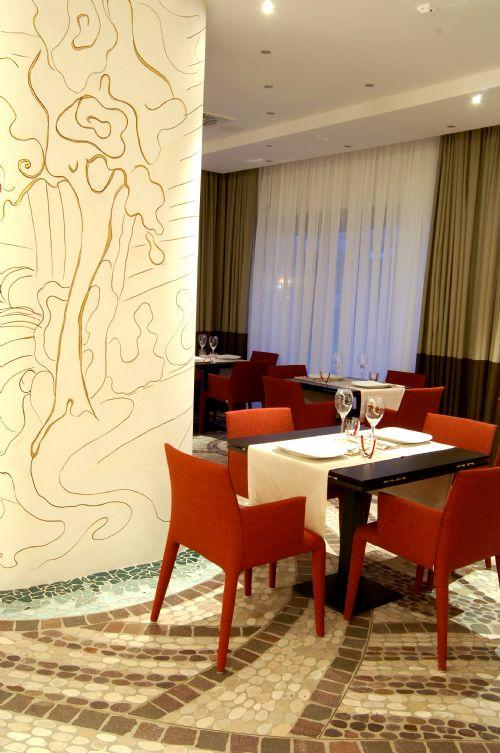 Postumia Hotel Design Oderzo Restaurang bild